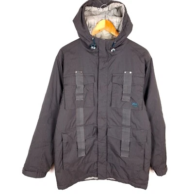 HELLY HANSEN Men Jacket Size S Brown Full Zip Military Style Insulated - Image 1 of 4