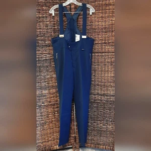 Vintage Skilatzhose Profile by Hertha Amen Herren 38R blau Winter Latzhose Snowboard - Bild 1 von 8