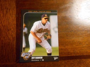 2007 BURLINGTON BEES Multi Ad Minor League Single Cards YOU PICK OBO