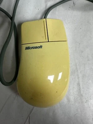 Vintage Microsoft Serial Mouse 2.1A 2 Button Mechanical Ball Mouse Untested - Image 1 of 4