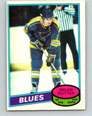1980-81 O-Pee-Chee #244 Brian Sutter  St. Louis Blues V39548 - Image 1 of 2