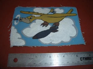  WWII USAAF 618 BOMB  SQ TUSKEGEE AIRMAN  47 BG  FLIGHT JACKET PATCH - Picture 1 of 1