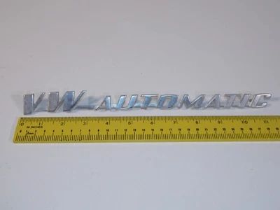 Vtg 1967-74 Volkswagen VW Automatic Car Vehicle Emblem Badge 113 853675 - Image 1 of 4