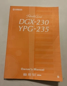 Yamaha DGX-230 YPG-235 Manuale dell'acquirente - Foto 1 di 6