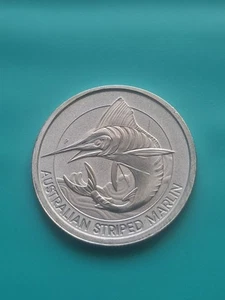 Perth Mint 1/3 oz .9995 Platinum 2020 Australia Striped Marlin Coin - Bild 1 von 2