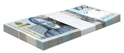 Haití 100 Gourdes, 2023, P-275h, UNC Conmemorativo X 100 Piezas Paquete Pack Foto 1 de 2