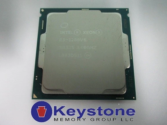Intel SR325 Xeon E3-1280V6 3.9GHz Quad Core Processor*km - Image 1 of 1