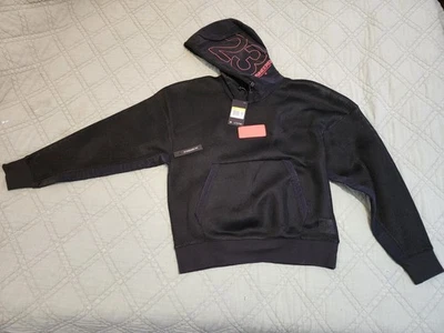 Nike Air Jordan 23 Engineered Spacer Mesh Hoodie sz S Black Infrared CJ6063-010 - Image 1 of 4