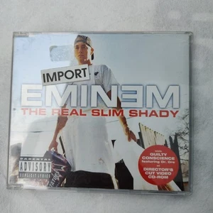 Eminem – The Real Slim Shady - Enhanced CD Single - Import - Rare - Picture 1 of 4