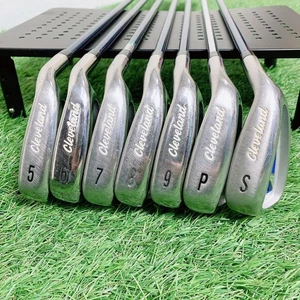 [Cleveland] CG-C Iron Set 7pcs 5-PW Cleveland Carbon & Flight Speed Flex SR/S - Picture 1 of 24