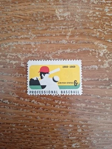 US Scott #1381 6c Professional Baseball  MNH  - Picture 1 of 2