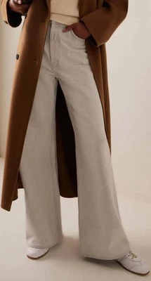 NWT Agolde Dame High Rise Wide Leg No Cuff Jeans Colina  Size 28 NEW $258 - Image 1 of 4