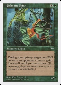 1x Erhnam Djinn - NM - See Pic for Set - SPARROW MAGIC mtg - Picture 1 of 1