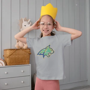 Isibindi Bobcat Profile Graphic Tee grau grün Haus System Shirt Jugend RCA - Bild 1 von 3