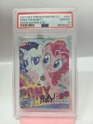 2023kayou card MyLittlePonyFRIEND/FOREVER CC PINKIE PIE/RARITY MOON EDITION 3 SC - Image 1 of 2