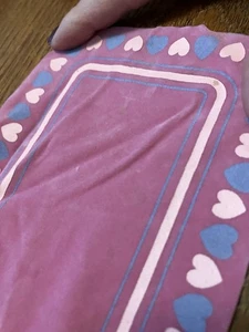 Alfombra Playskool casa de muñecas corazones rosas pasillo de entrada - Imagen 1 de 4