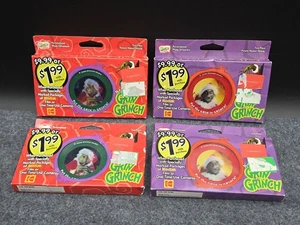 Lot Of 4 “Put the Grin in Grinch” Kodak Ornament Photo Picture Motion Vtg 2000 - Picture 1 of 6