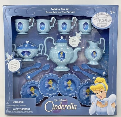 Disney Cinderella Talking Tea Set 15 Pieces New - Image 1 of 4