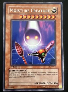 Yugioh Moisture Creature PGD-013 1st Edition Rare - Picture 1 of 2