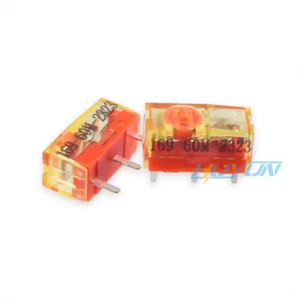 2Pcs Gold Mouse Micro Switch 60m 60 Millions Click TTC Gold Micro Button - Picture 1 of 7