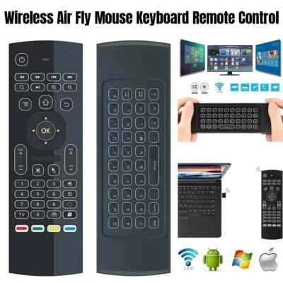 Mini Wireless Air Mouse Remote Backlight Keyboard 2.4GHz Gyro Sensor USB for - Image 1 of 4