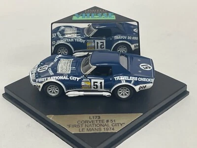 1/43 Vitesse Chevrolet Corvette #51 1974 24 H de Le Mans primera National City Foto 1 de 4