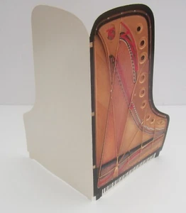 Pianos Steinway de 8 pulgadas de alto plegable abierto mostrador tienda distribuidor exhibición - Imagen 1 de 2