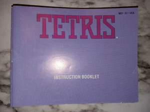 Tetris - Original Nintendo NES Manual - Picture 1 of 1