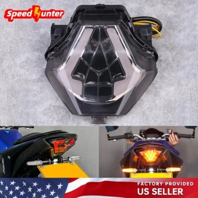 Luz trasera LED integrada señales de giro de freno para YAMAHA FZ07 MT-03 YZF R3/R25 Foto 1 de 4