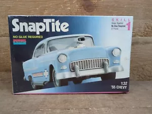 Monogram Snaptite 55 Chevy 1/32 Model Kit New & Sealed 1018 1992 - Picture 1 of 7
