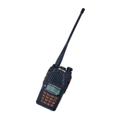 BaoFeng UV6R Two Way Radio VHF UHF LCD Screen Keyboard HAM Transceiver - Image 1 of 4