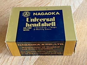 Vintage NOS Original Nagaoka HS-180 Headshell - Picture 1 of 2