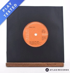 Charlie Rich - She Called Me Baby - 7" Vinyl Record - Plain - Picture 1 of 6