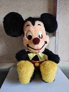 Disney Micky Maus Mickey Mouse 30cm sitzend Plüsch Sammler PA173 56 Vintage - Bild 1 von 6