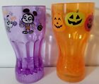 Halloween Mickey & Friends & Pumpkins Flicker Lights Drinking Glass only 1 works