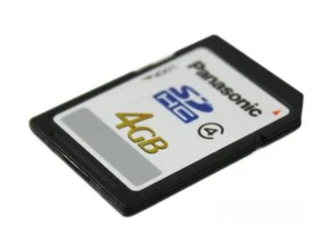 Panasonic 4GB SDHC Card Class 4 For Old CCD Camera Recorder DV Memory Card - Picture 1 of 4