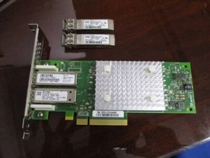 Usado SN1100Q HPE (P9D94-63001) 16GB 2P FC HBA QLE2692-HP/PCIe3 x8 - Imagen 1 de 8