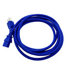 Blue Power Cord for HP TOUCHSMART 300-1000 300-1000z 300-1007 PC 10ft