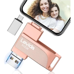 USB Stick 512GB 4-in-1 Speicherstick Fotostick 3.0 schneller Datentransfer - Bild 1 von 2