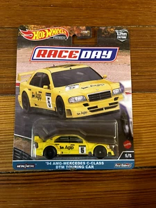 Hot Wheels '94 AMG-Mercedes C-Class DTM Touring Car Race Day - Picture 1 of 3