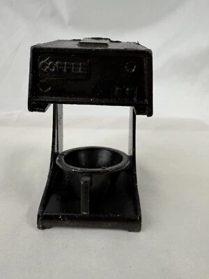 Máquina de café de latón vintage Durham Industries casa de muñecas 3" muestra de venta leer Foto 1 de 4