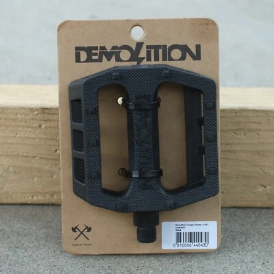 DEMOLITION BMX TROOPER PC PEDALS 9/16" BLACK - Image 1 of 2