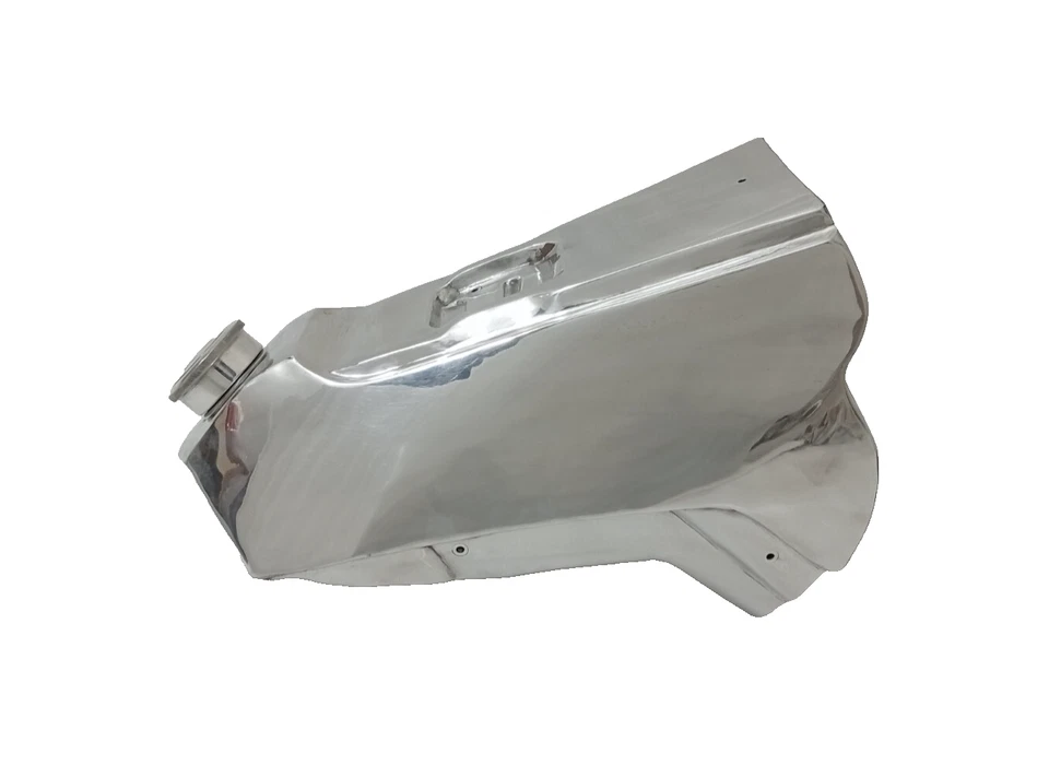 Yamaha YZ250 YZ 250 1990 Aluminium Alloy Polish Gas Fuel Petrol Tank +Cap - Image 1 of 4
