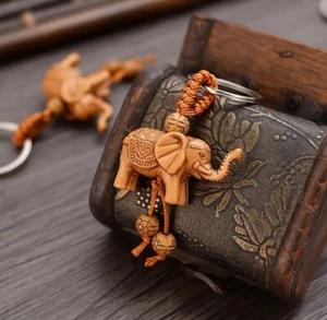 Llavero elefante / amuleto de la suerte / regalo / elefante / colgante - Imagen 1 de 4