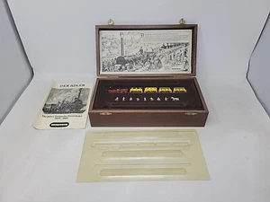 N Scale Minitrix DER ADLER 51 1010 Locomotive and Passenger Car Set Wood Case - Picture 1 of 6