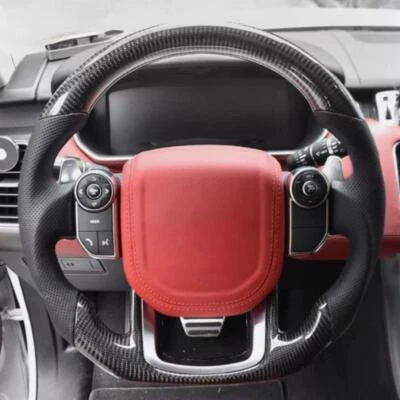 For Land Rover Range Rover Sport SVR Carbon Fiber Steering Wheel with Heated  - Image 1 of 4
