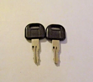 2 Keys CW423 FIC Entry Door Lock Handle Knob Deadbolt RV Motorhome Trailer Key - Picture 1 of 1