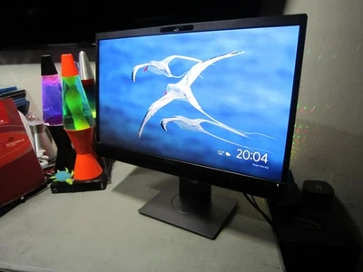 Beautiful Dell P2418HZM 23.8” IPS FHD Video Conference Monitor Cam & Mic FREESH - Image 1 of 4