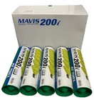 Yonex Mavis 200i Shuttlecock - Box of 10 (6 Shuttles per Box) Green Cap.