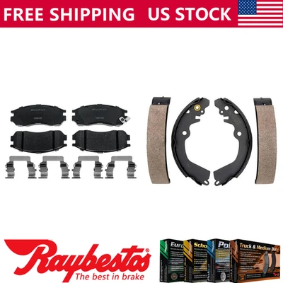 Kit pastillas de freno y zapatas de freno delanteras traseras de cerámica para Mitsubishi Galant 1993 Foto 1 de 4